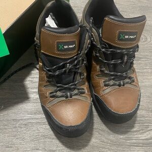 SR Max Brown and Black Men's Athletic Shoes